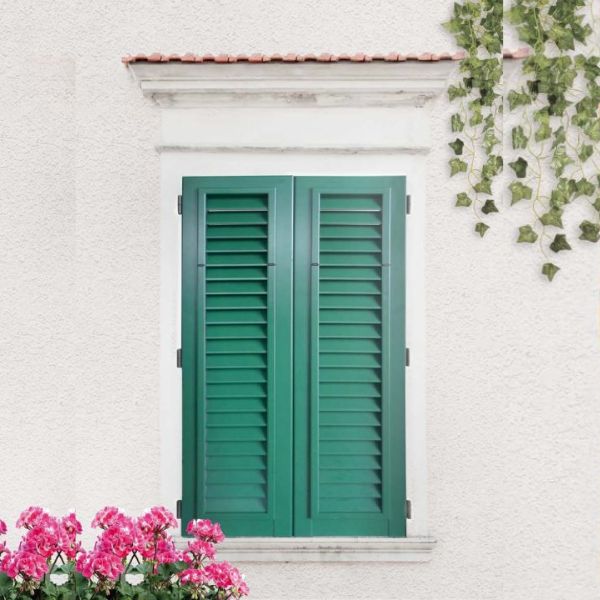 Persiana verde in alluminio Profi System Italia