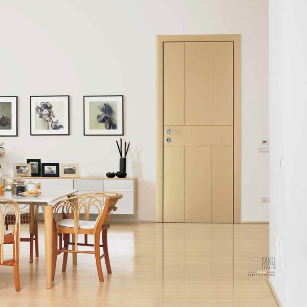 Porta blindata Dierre color beige di Profi System