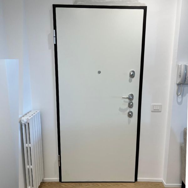 Porta blindata bianca Dierre di Profi System