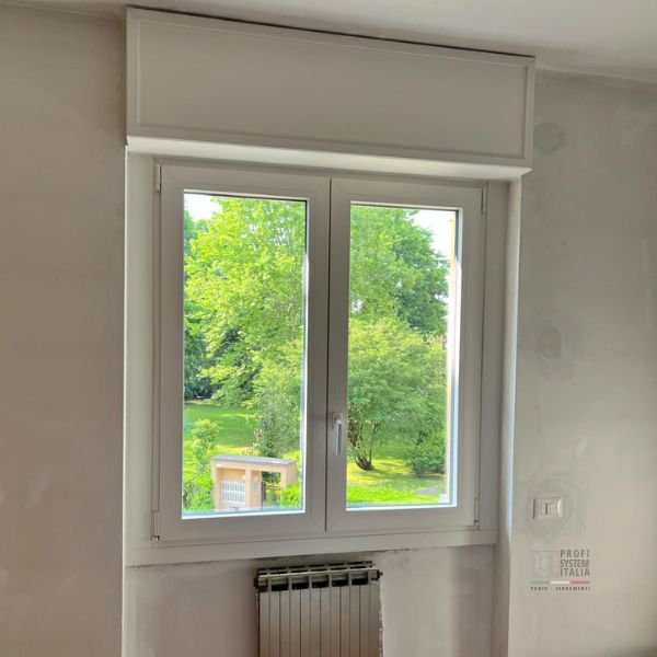 Finestra in PVC di abitazione privata installata da Profi System