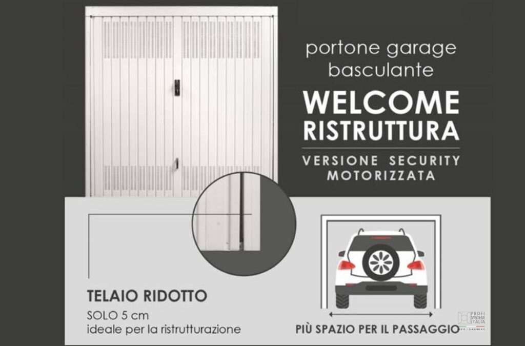 Porta basculante Welcome Ristruttura Dierre di Profi System