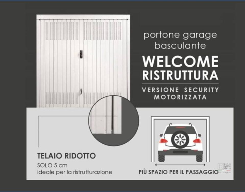 Porta basculante Welcome Ristruttura Dierre di Profi System
