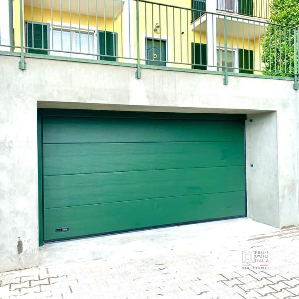 portone garage Dierre verde di Profi System Italia