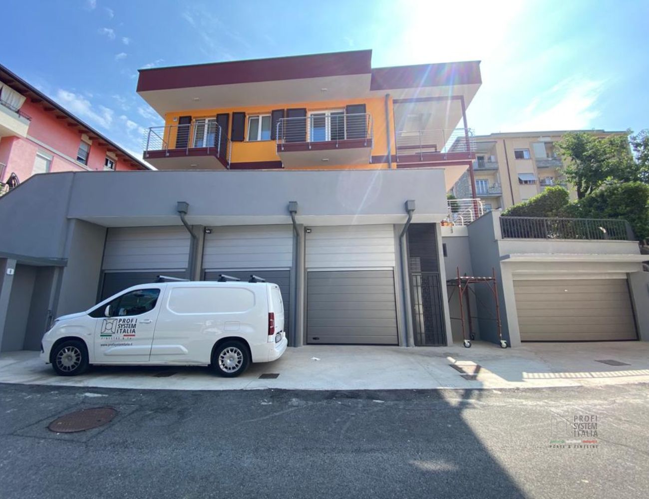Portone garage installato da Profi System