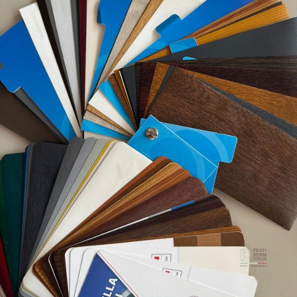 Profi System cartella colori dei serramenti in PVC